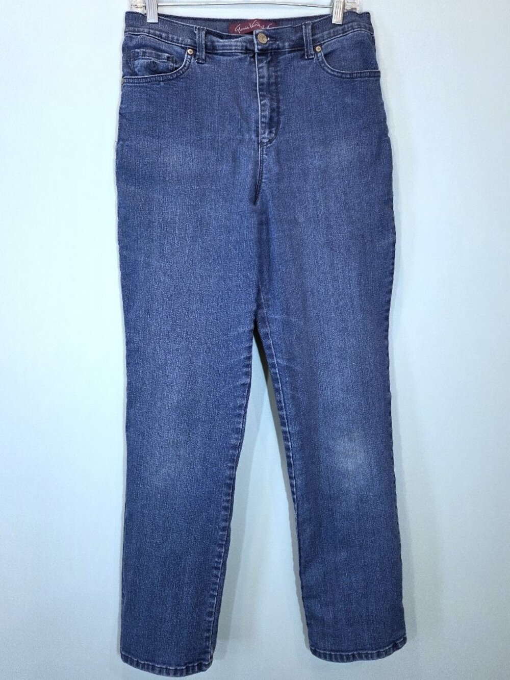 Gloria Vanderbilt Amanda Straight Leg Jeans Size 10A
